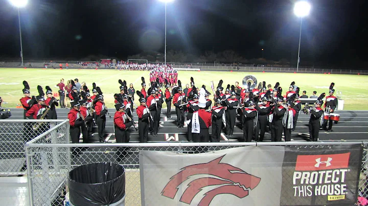 Red Wolf Regiment WGHS vs. Benson 2014 - Pregame Fight Song