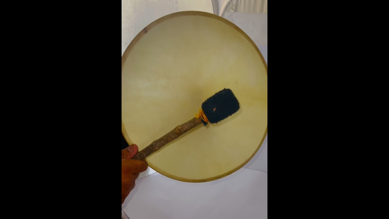 Shamanic Drum with goat hide 16"