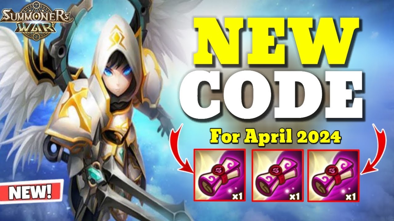 *NEW* SUMMONERS WAR PROMO CODES APRIL 2024 SUMMONERS WAR CODES YouTube