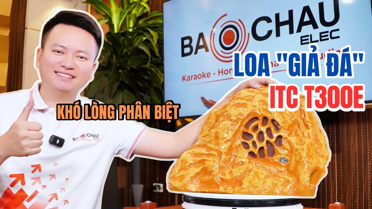"LOA GIẢ ĐÁ" ITC T300E - CỤC ĐÁ BIẾT HÁT 🎶
