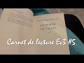 Carnet de lecture 5  2024  de la romance sous de nombreuses formes