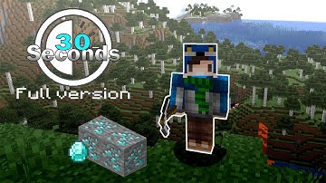 Minecraft, but I randomly teleport every 30 seconds... or so (Full version)