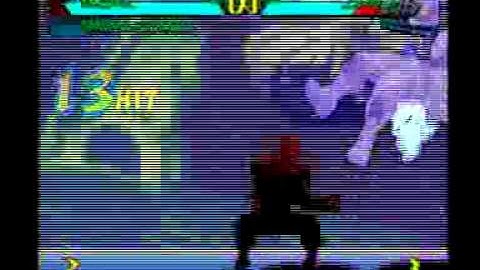 Marvel Super Heroes vs Street Fighter EX- Akuma HC Combo