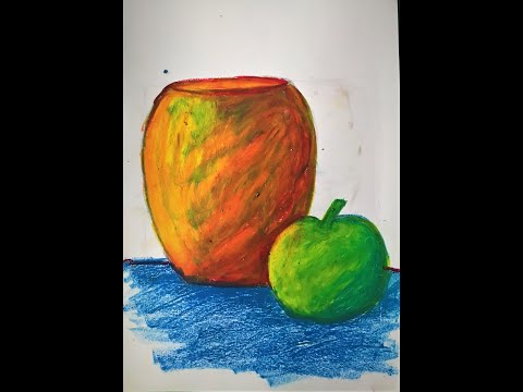 Video Hướng dẫn cách VẼ TRANH TĨNH VẬT MÀU _ BÀI 2_ CĐ 1_... - youtube