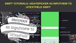 Swift Tutorials: UIDatePicker as inputView to UITextField Swift