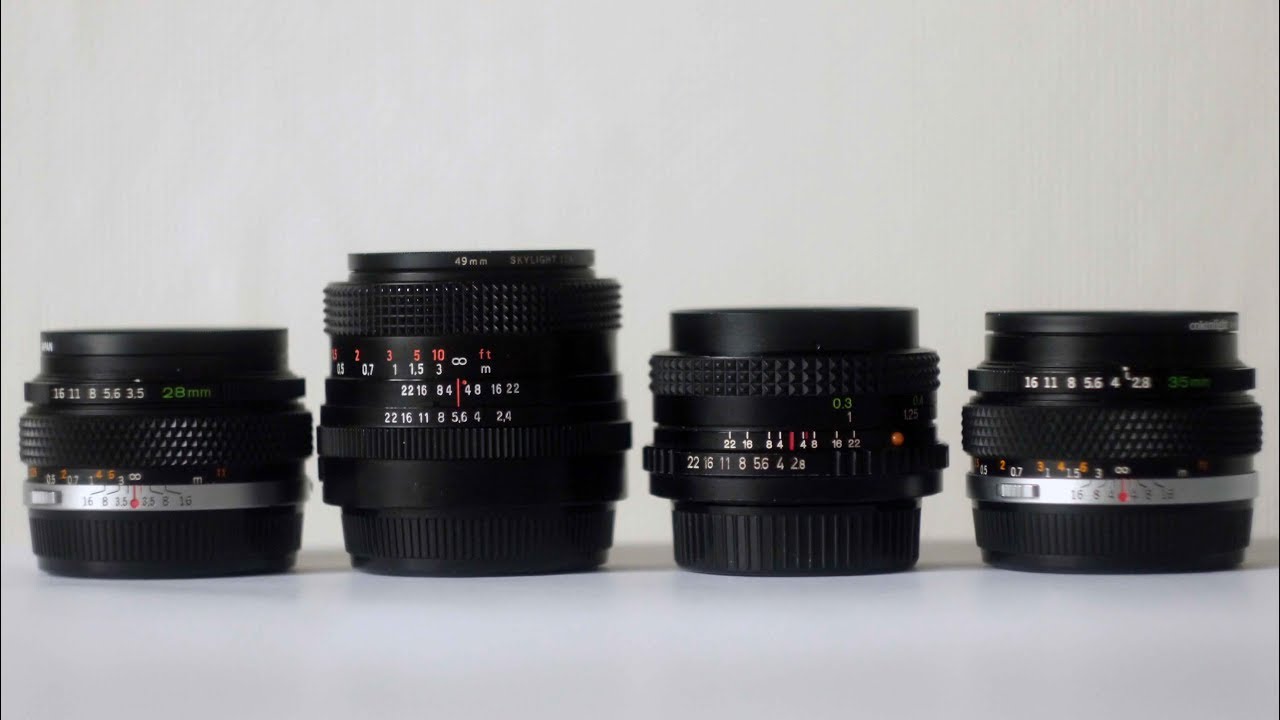 My Four Best Vintage Wide Angle Lenses For Mirrorless YouTube