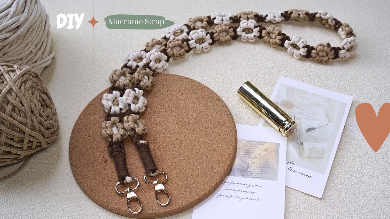 DIY Macrame Strap Tutorial Step by Step Guide for Beautiful and Easy Camera