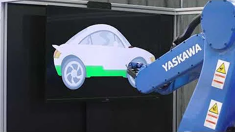 Robotic Painting Demo