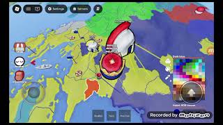 Playing Russia in printable world map! (1/2)