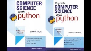 Solutions For Computer Science With Pythonclass-Xi Chapter-1 Sumita Arora