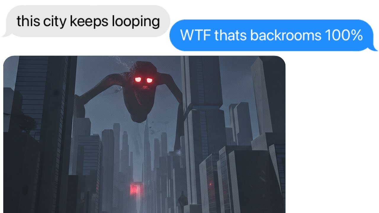 He Woke Up In An Infinite City | Backrooms - Level 11