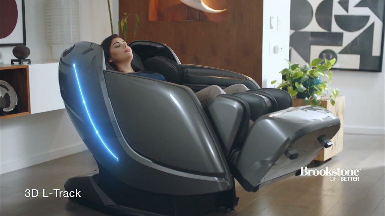 Brookstone BK 550 Massage Chair Video YouTube