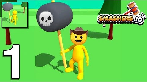 Smasher.io - Fun io Games: gameplay walkthrough part 1-INTRO (Android,iOS) "By Casual Azur Games"