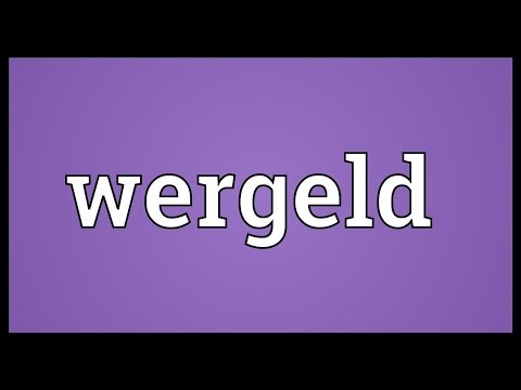 فيديو: ما معنى wergild؟