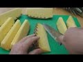 How To Cut A Pineapple - How To Cut Pineapple - Cutting A Pineapple