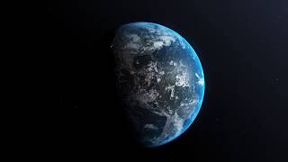 Earth Rotating with Day and Night Cycle | Free Video Download | Loop Video | Get Something Great