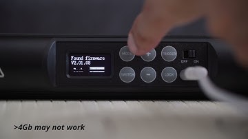 Nanlite Pavotube II 15X/30X Firmware Update