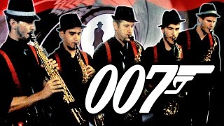 James Bond theme - Saxophone Orchestra