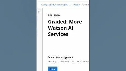 Getting Started with AI using IBM Watson  by IBM||week 3 complete solution||