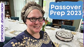 Passover Prep 2023 | Sephardic Family Prepares for Pesach | Orthodox Jewish Mom (Jar of Fireflies)