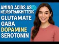 Amino Acids and Their Derivatives as Neurotransmitters || Biochemistry Lecture