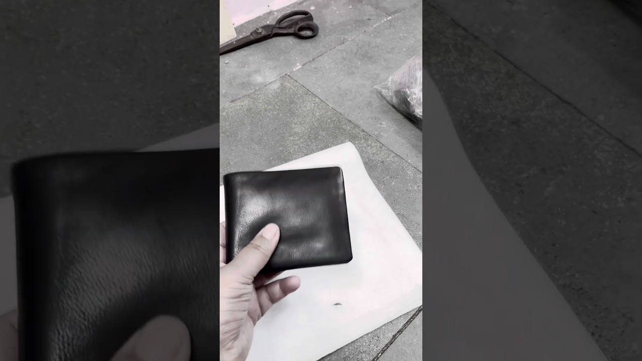 High-Quality Men’s Leather Wallet – Perfect for Everyday Use & Gifts | Black Leather