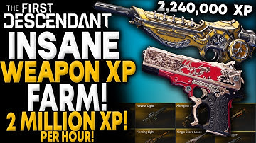 The First Descendant - FASTEST WEAPON XP FARM [2 Million XP an HOUR] - The Best Weapon XP FARM
