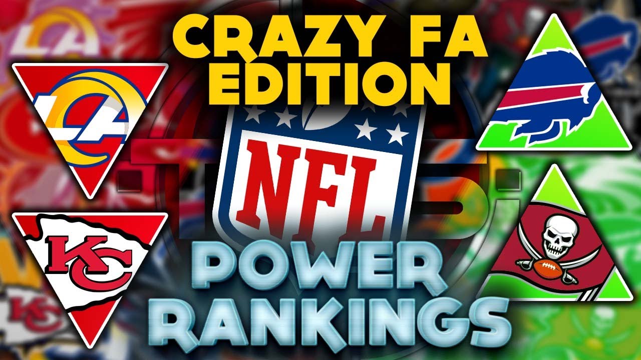 nfl power rankings