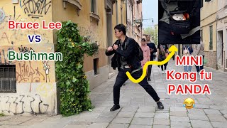 Bruce Lee VS Bushman Prank best and funniest videos