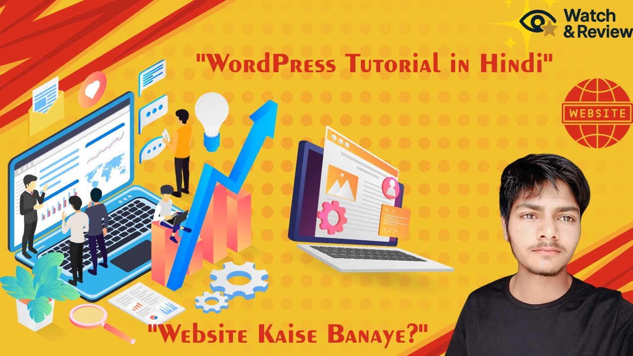 👉 WordPress Tutorial in Hindi | WordPress Website Kaise Banaye Step by ...