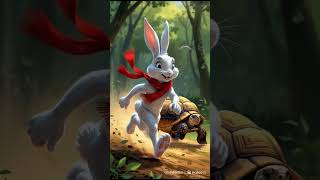 অংহকারী খরগোশ & কচ্ছপের গল্প/Rabbit & Tortoise Moral Story  #motivation #viralshorts #youtubeshorts