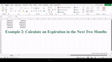 How to Calculate Expiration Dates in Microsoft Excel