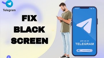 How To Fix And Solve Black Screen On Telegram App | Final Solution