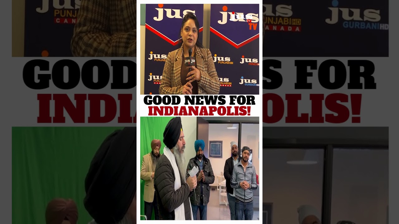 JUS TV Launches New Studio in Indianapolis | Midwest Punjabi News