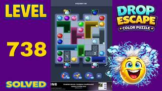 Drop Escape – Level 738 | Walkthrough