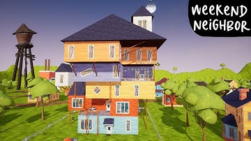 Weekend Neighbor (Speedrun 8:50) - Hello Neighbor mod kit