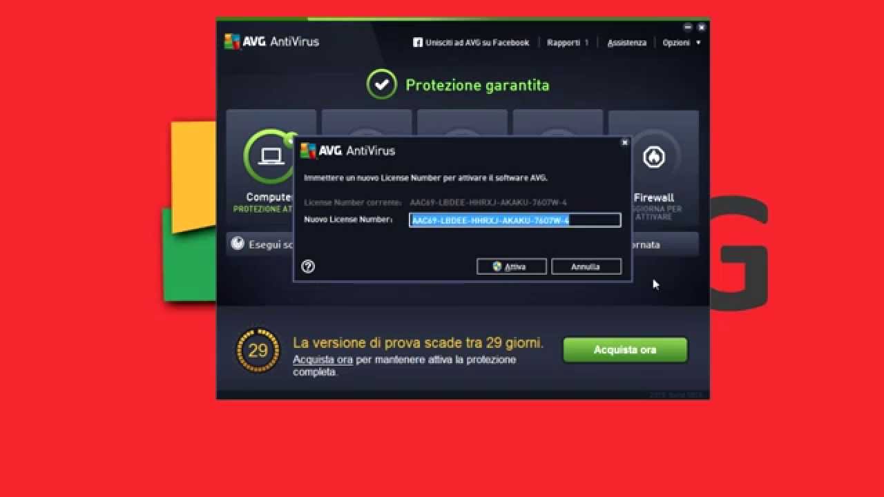How to activate AVG 2015