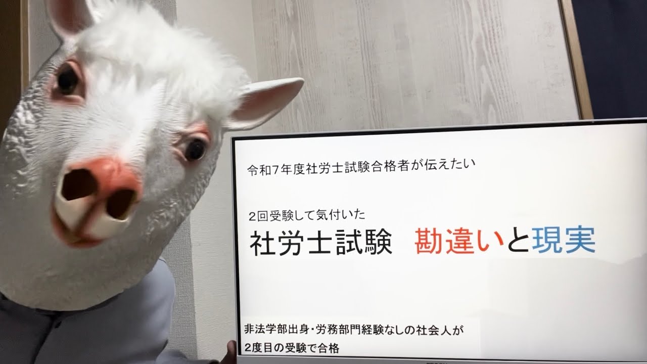 2025年社労士試験に合格しました/合格の秘訣