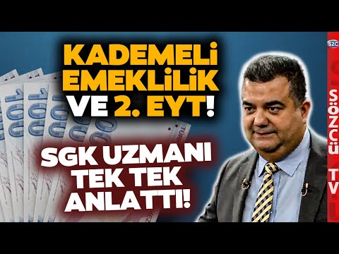 2. EYT ve Kademeli Emeklilik Gelecek mi? SGK Uzmanı Merak Edilenleri Tek Tek Açıkladı