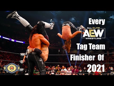 AEW Tag Team Finishers of 2021