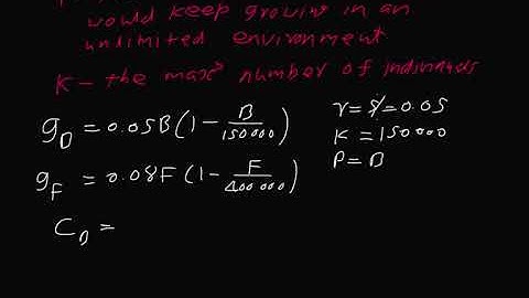 Mathematical Modeling-Dynamic Models (part-2)