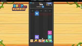 Drop The Number™; Merge Game •UNL• ~ GamePlay ~ OP&Gaming ~ W11 App ~ 1080ᶠᴴᴰ ~ 2025 ~ W11 screenshot 4