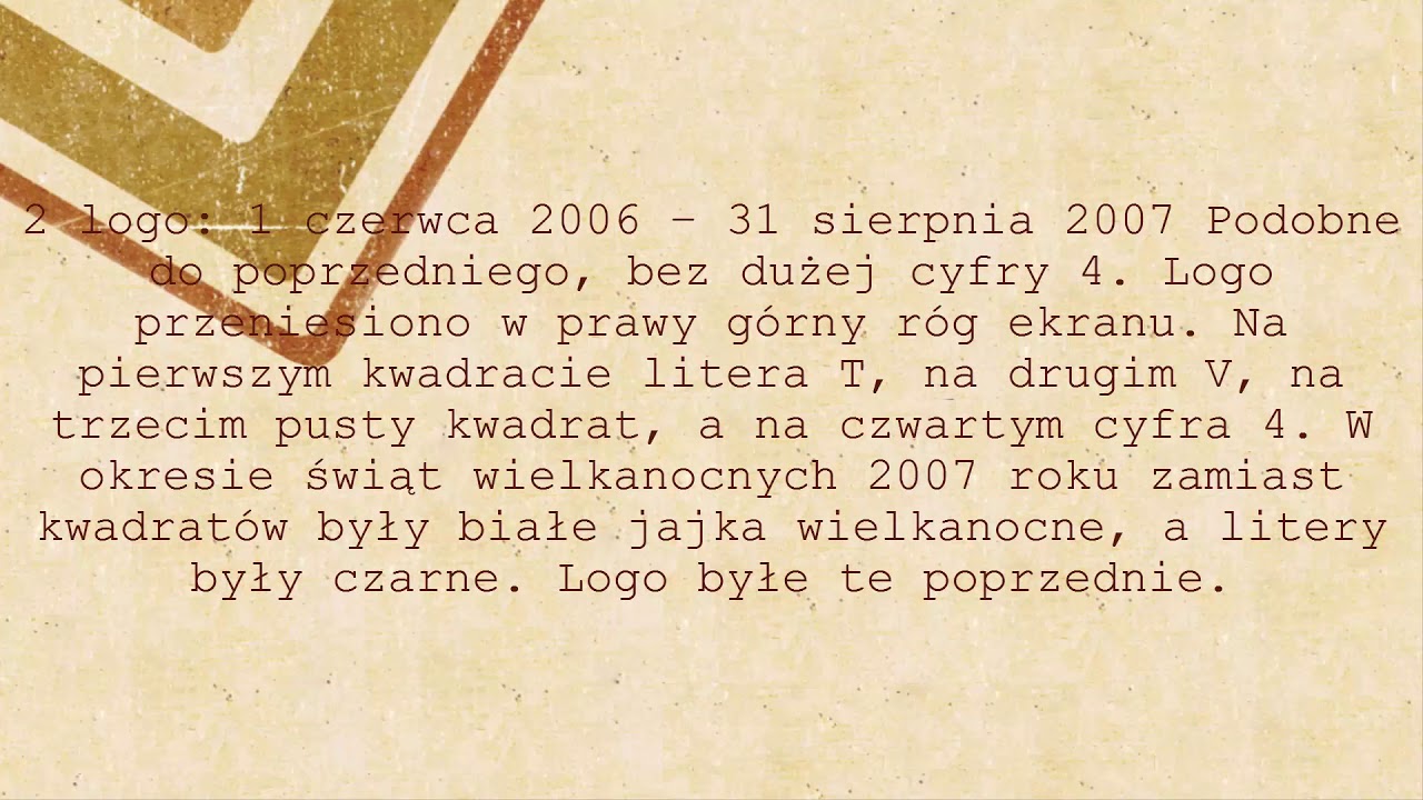 Historia loga TV4 (2000-dziś)