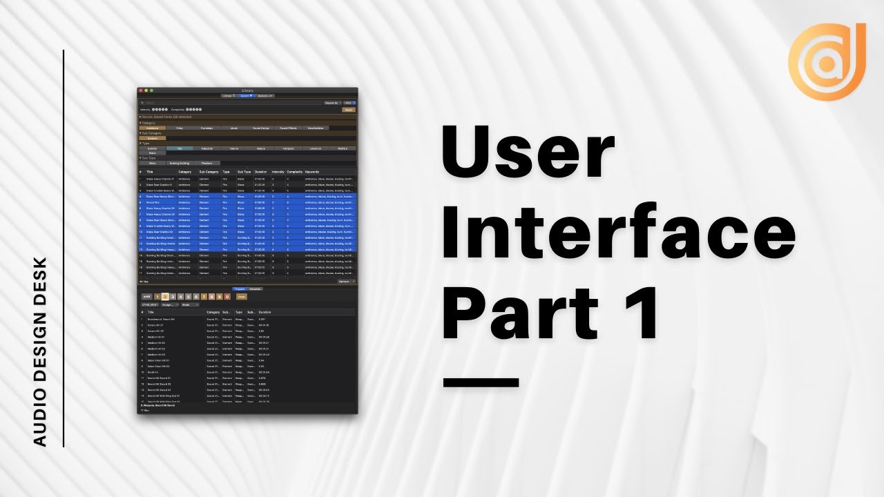 User Interface Tutorial: Part 1 - YouTube