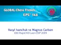 Vasyl Ivanchuk vs Magnus Carlsen // XXII Rapid KO Leon ESP 2009