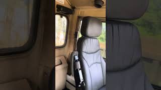 Engineer gives a cab tour