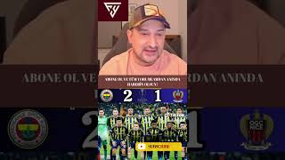📢🗣️Serhat Akın Fenerbahçe maç sonu yorumu!#fenerbahçe#nice#serhatakın#uefaeuropaleague