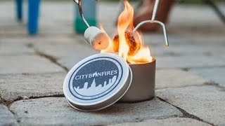 City Bonfires Unboxing and Review - Bring a Campfire Home to Your Backyard!