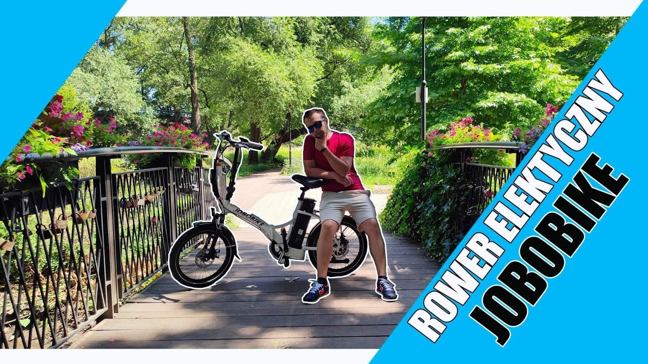 Rower elektryczny Jobobike Sam. Typu składak. YouTube