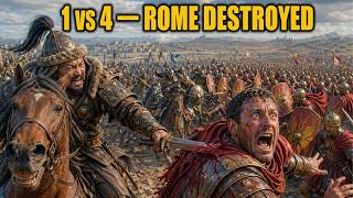 1 vs 4: How the Muslim Army Crushed 200,000 Romans at the Battle of Yarmouk.